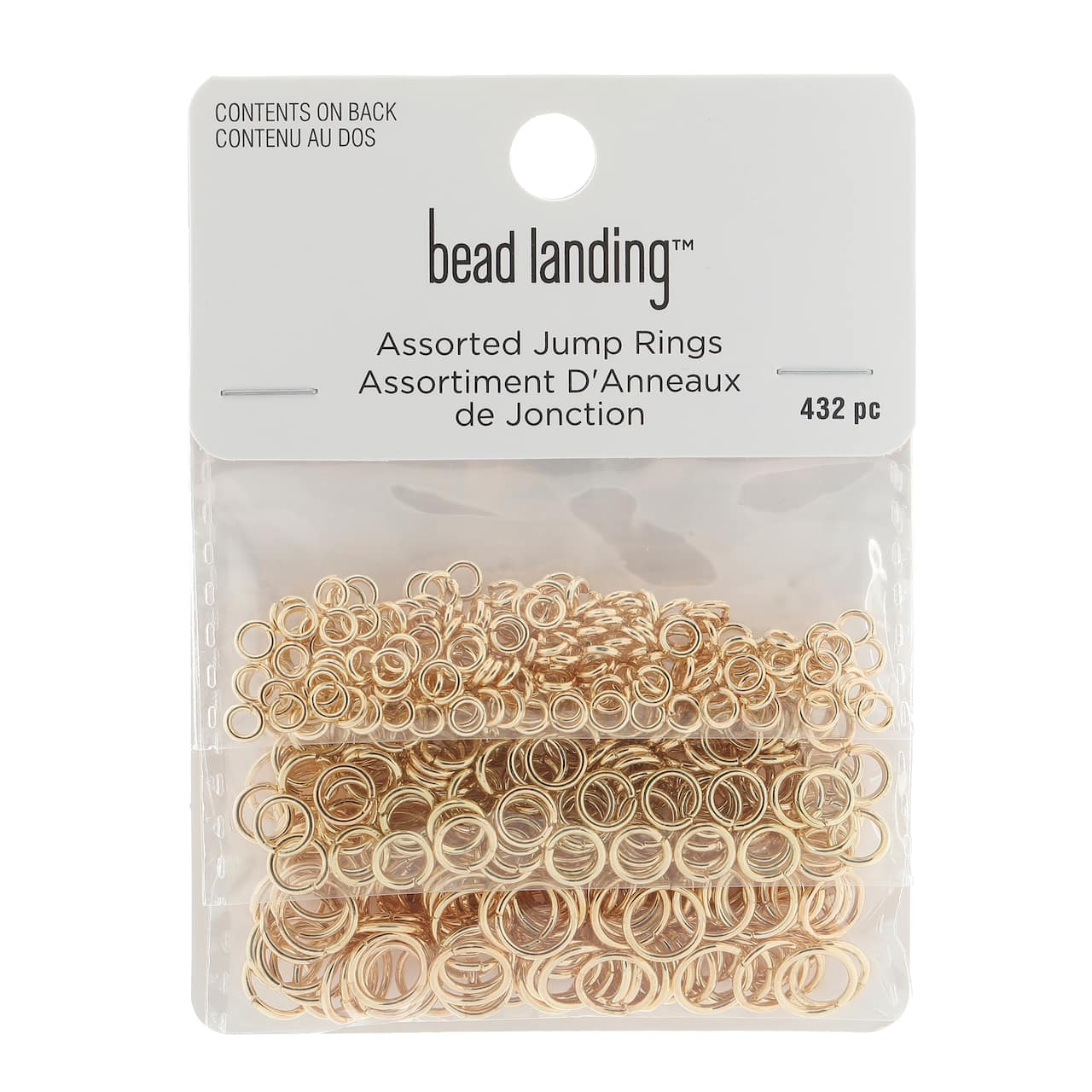 Bead Landing Jump Rings, Gold Finish | 7 | Michaels